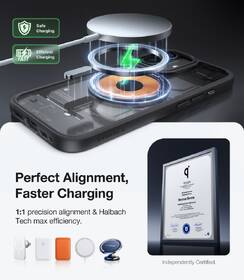 Kryt na mobil Torras Guardian Magnetic na Apple iPhone 17 čierny

 obrázok produktu 5 z 8
