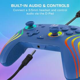 Gamepad Turtle Beach Afterglow Wave Wired RGB, NS2 modrý

 obrázok produktu 13 z 13