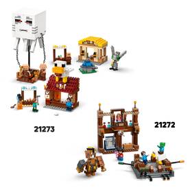 Stavebnica LEGO® Minecraft®  21273 Balón v podobě ďasa a útok na vesnici 

 obrázok produktu 2 z 9