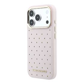 Kryt na mobil Karl Lagerfeld PU Perforated Gold Dots MagSafe na Apple iPhone 17 Pro ružový

 obrázok produktu 2 z 6