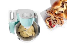 Kuchynský robot Bosch MUM58020 strieborný/tyrkysový

 obrázok produktu 2 z 6