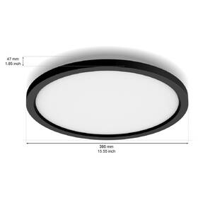 LED stropné svietidlo Philips Aurelle Panel S, okrúhle, 30cm čierne

 obrázok produktu 1 z 8