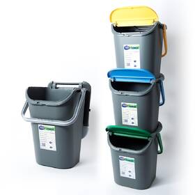 Odpadkový kôš na triedený odpad Belli E Forti BF37100K3, 3 × 30 l sivý

 obrázok produktu 2 z 2