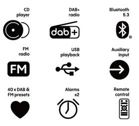 Rádioprijímač DAB+/CD Pure Classic C-D4 biely/hnedý

 obrázok produktu 4 z 6