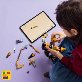 Stavebnica LEGO® NINJAGO® 71839 Arin a bojový robot Spinjitzu 

 obrázok produktu 8 z 9