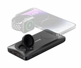 Powerbank Swissten 10 000 mAh, 2v1 Apple Watch a MagSafe čierny

 obrázok produktu 2 z 4
