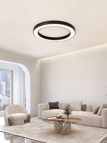 LED stropné svietidlo IMMAX NEO PASTEL SLIM SMART 95 x 7cm 68W  Zigbee 3.0, TUYA čierne

 obrázok produktu 11 z 11