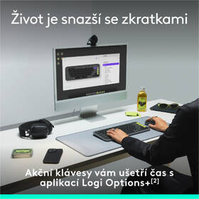 Klávesnica Logitech POP ICON, US layout biela

 obrázok produktu 4 z 10