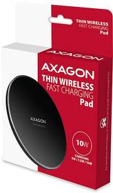 Bezdrôtová nabíjačka Axagon Qi 10W 2A čierna

 obrázok produktu 1 z 2