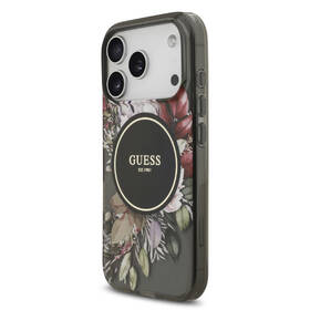 Kryt na mobil Guess IML Flowers Strap MagSafe na Apple iPhone 17 Pro čierny

 obrázok produktu 1 z 7