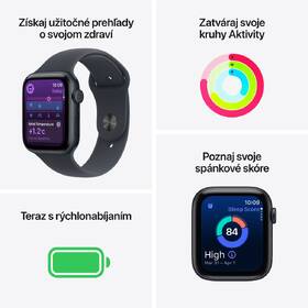 Inteligentné hodinky Apple GPS + Cellular 44mm temne atramentový hliník - temne atramentový športový remienok - M/L 

 obrázok produktu 2 z 7