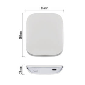 Riadiaca jednotka EMOS GoSmart brána IP-2000Z, ZigBee, Bluetooth, Wi-Fi biela

 obrázok produktu 9 z 16