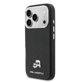 Kryt na mobil Karl Lagerfeld PU Karl and Choupette Heads Pins MagSafe na Apple iPhone 17 Pro Max čierny

 obrázok produktu 2 z 6