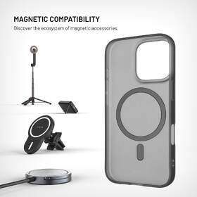Kryt na mobil FIXED TPU gelový MagStory s podporou MagSafe na Apple iPhone 16 Pro čierny

 obrázok produktu 2 z 6