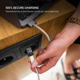 Redukcia FIXED hliníkový USB-C/C a USB-C/U, Data blocker 2in1 čierna

 obrázok produktu 2 z 7