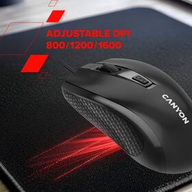 Myš Canyon M-4 čierna

 obrázok produktu 5 z 8