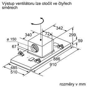 Odsávač pár Bosch DRC99PS20 biely

 obrázok produktu 8 z 13
