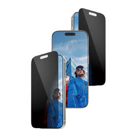 Tvrdené sklo PanzerGlass Privacy na Apple iPhone 17 Pro s bezprašným aplikačným boxom 

 obrázok produktu 1 z 4