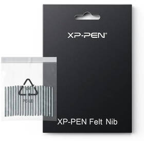 Náhradné hroty XPPen Náhradní plstěné hroty, 20ks čierne

 obrázok produktu 5 z 5