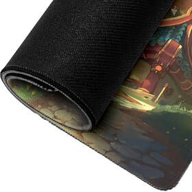 Podložka pod klávesnicu a myš FSH World Of WarCraft:  Pandaren With Lanterns, XL oranžová

 obrázok produktu 2 z 3