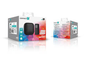 Zvonček bezdrôtový Connect IT bateriový čierny

 obrázok produktu 5 z 5