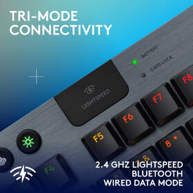 Klávesnica Logitech G915 X Lightspeed TKL Wireless, US layout čierna

 obrázok produktu 4 z 8