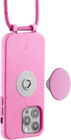 Kryt na mobil PopSockets Just Elegance na Apple iPhone 14 Pro ružový

 obrázok produktu 3 z 4