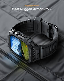 Remienok Spigen Rugged Armor 2 Pro na Apple Watch 42mm čierny

 obrázok produktu 12 z 16