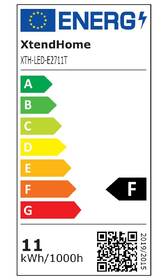 Inteligentná žiarovka Xtend Home 11 W, E27, 1050 lm, stmievateľná, RGB 

 obrázok produktu 1 z 3