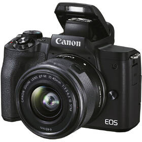 Digitálny fotoaparát Canon M50 Mark II + EF-M 15-45 + EF-M 55-200 čierny

 obrázok produktu 11 z 13