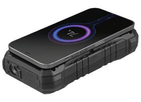 Powerbank Viking SKADI II, 20000 mAh, bezdrôtové nabíjanie čierny

 obrázok produktu 2 z 8