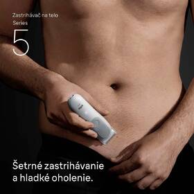 Zastrihávač telový Braun BG5550 sivý

 obrázok produktu 3 z 15