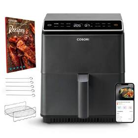 Fritéza teplovzdušná COSORI Dual Blaze Smart 6,4 l čierna

 obrázok produktu 1 z 11