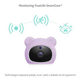 Detská elektronická pestúnka TrueLife NannyCam R6 Dual Smart biela

 obrázok produktu 2 z 12