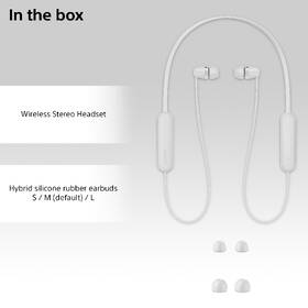 Slúchadlá Sony WI-C100 biela

 obrázok produktu 4 z 5