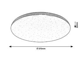 LED stropné svietidlo Rabalux Toma 3875 chróm

 obrázok produktu 3 z 4