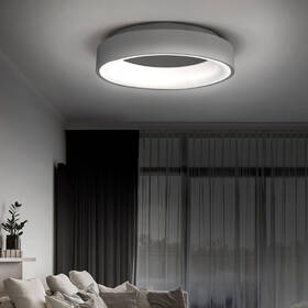 LED stropné svietidlo Solight okrúhle Treviso, 48W, 2880lm, stmievateľné, diaľkové ovládanie sivé

 obrázok produktu 4 z 6