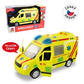 Autíčko MaDe City collection Ambulance 03793 

 obrázok produktu 1 z 5