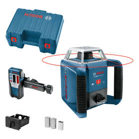 Rotačný laser Bosch Professional GRL 400H + LR1 (1X 9v baterie 6LR20) 

 obrázok produktu 1 z 7