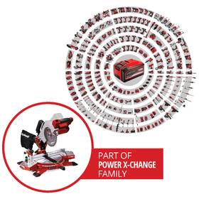 Píla úkosová Einhell TE-MS 18/210 Li (bez batérie) 4300890 

 obrázok produktu 1 z 8