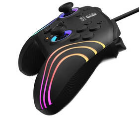 Gamepad PDP Afterglow Wave, Nintendo Switch čierny

 obrázok produktu 2 z 5