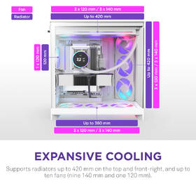 Case NZXT H9 Flow RGB+ biela

 obrázok produktu 3 z 8