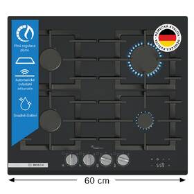 Plynová varná platňa Bosch PRP6A6H40 čierna

 obrázok produktu 1 z 13