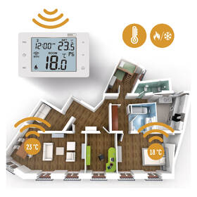 Termostat EMOS GoSmart digitálny izbový s Wi-Fi 

 obrázok produktu 9 z 14