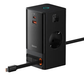 Nabíjačka do siete Baseus PowerCombo Digital 65W čierna

 obrázok produktu 1 z 2