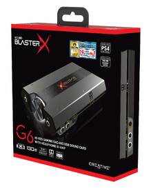 Zvuková karta Creative Sound Card Sound Blaster X G6 

 obrázok produktu 9 z 9