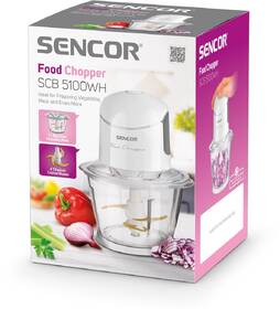Sekáčik potravín Sencor SCB 5100WH-EUE3 

 obrázok produktu 8 z 8