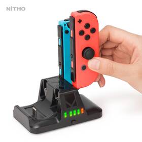 Dokovacia stanica Nitho Dual Charger PRO pro Nintendo Switch 

 obrázok produktu 1 z 10