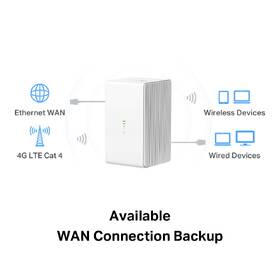 Router Mercusys MB110-4G, Wi-Fi, 4G, LTE biely

 obrázok produktu 5 z 6