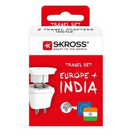 Cestovný adaptér SKROSS India Combo pro použití v Indii, typ D biely

 obrázok produktu 2 z 2